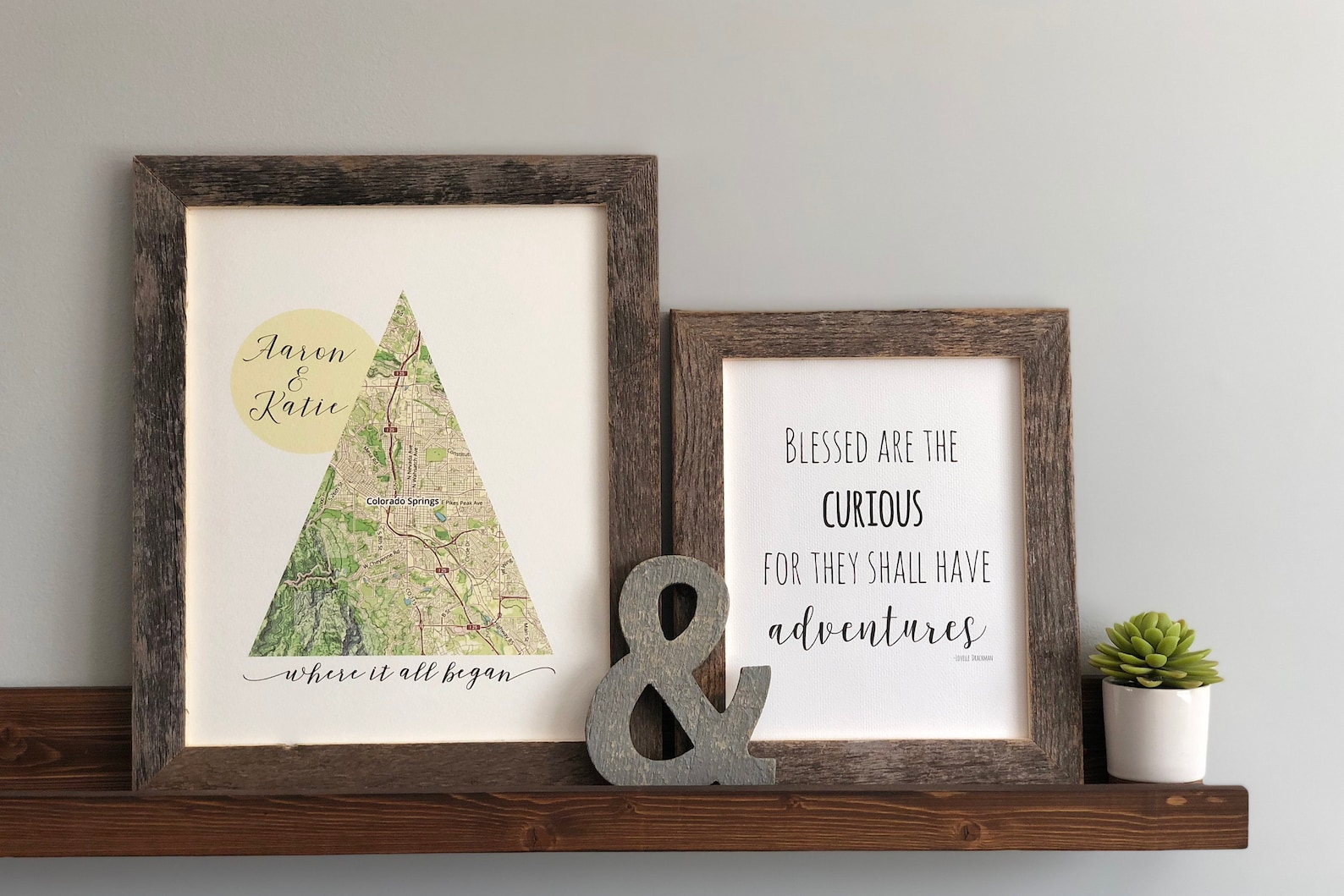Wedding Gift Bridal Shower Gift for Bride Long Distance Wedding Gift Destination Wedding Decor ...