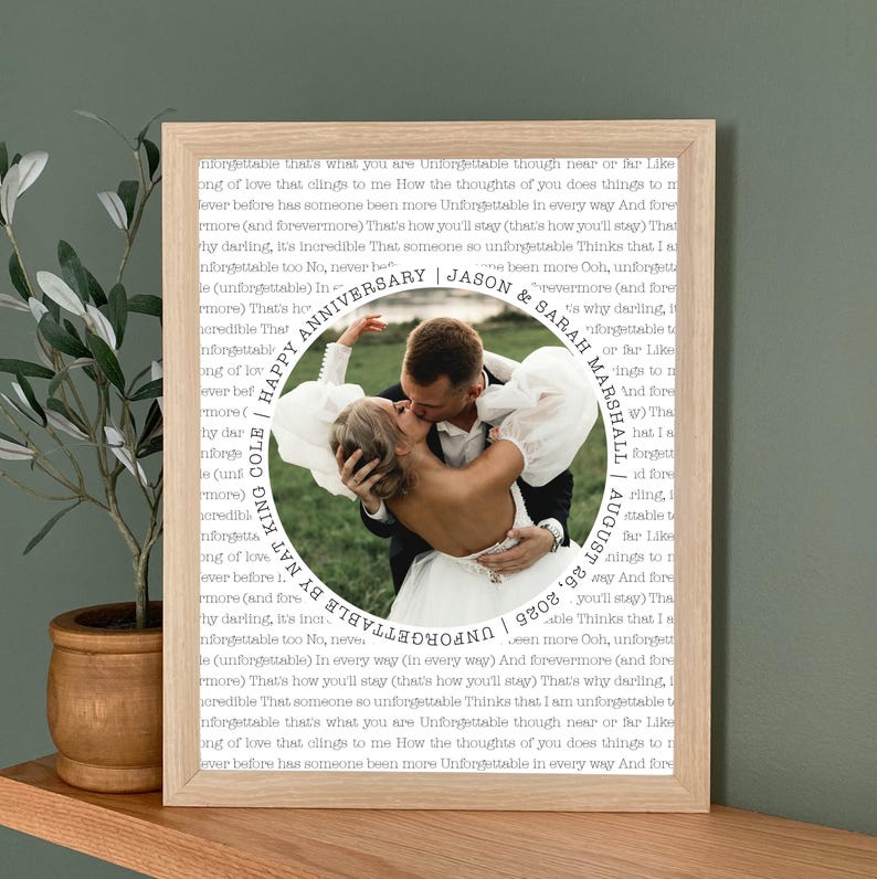 50th Anniversary Gift for Parents- 40th Wedding Anniversary Gifts, Golden Anniversary Present, Sentimental Gifts, Vow Renewal Gifts image 2