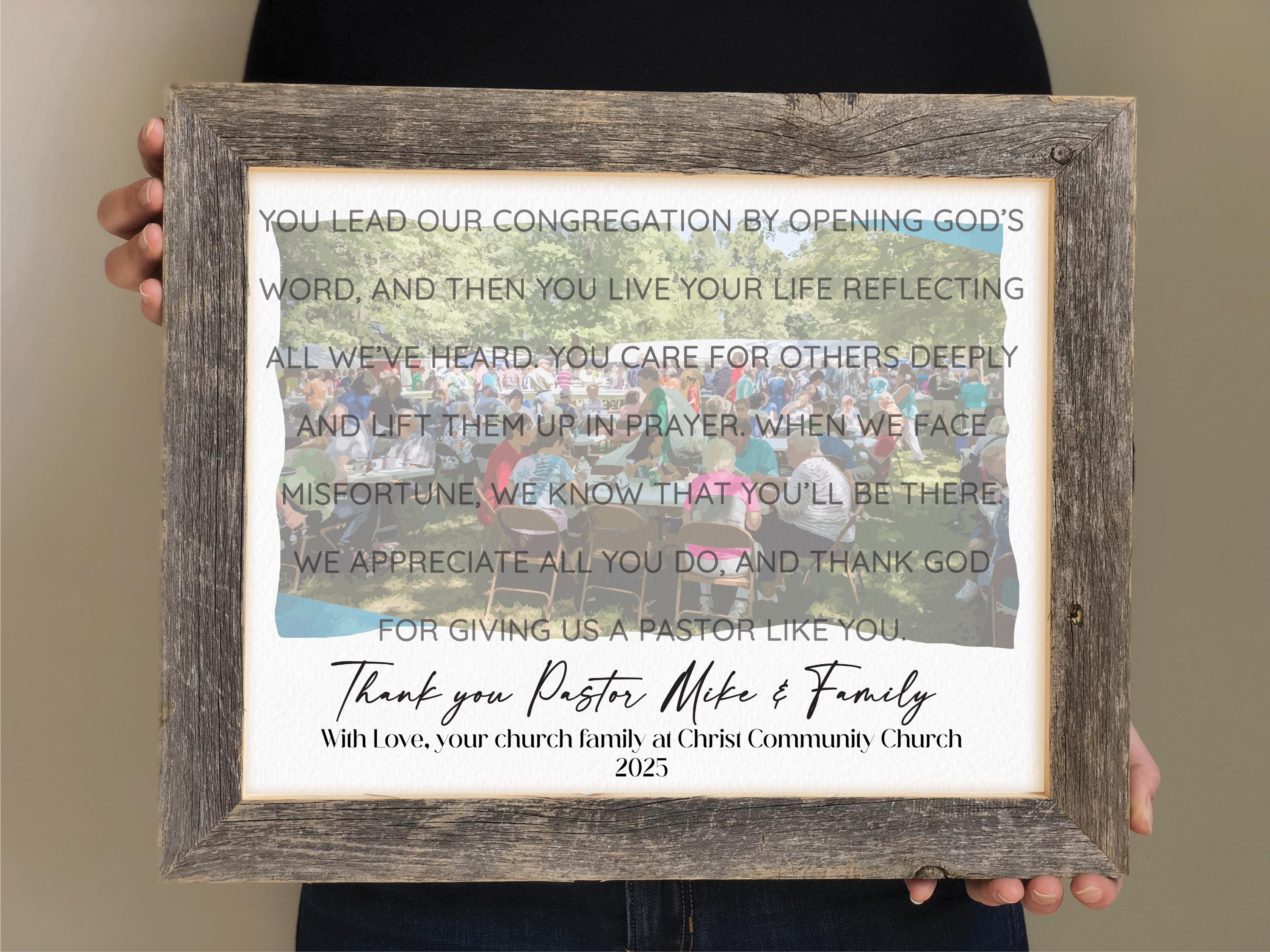 Pastor Ordination Gift From Church- Pastor Promotion, Pastor Graduation ...