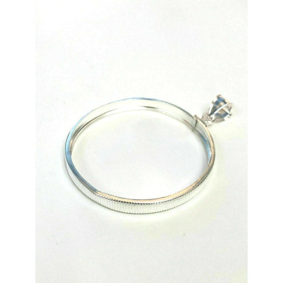 Sterling silver Screw top 1/10 oz south Africa Krugerrand Gold Coin Bezel