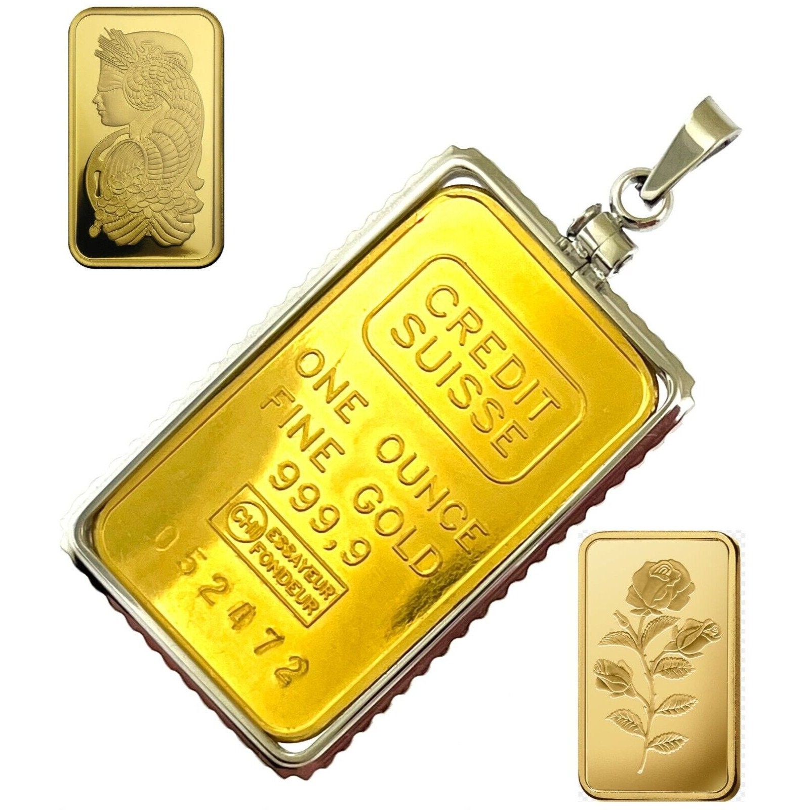 PAMP FINE GOLD　金999.9　5g　密封ケース入り (5-3) 5 gram Gold Bar - PAMP Suisse - Fortuna - 999.9 Fine Box of