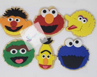 Sesame Street 4" Cookie/Topper