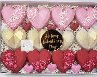 Heart Cakesiscles/Cake pops ( All Occasions)