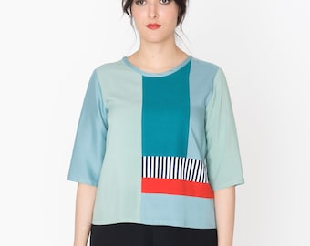 Top BAUHAUS Teal