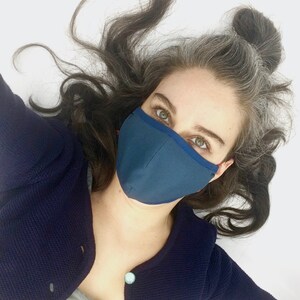Bio-Baumwoll-Maske BICOLORE