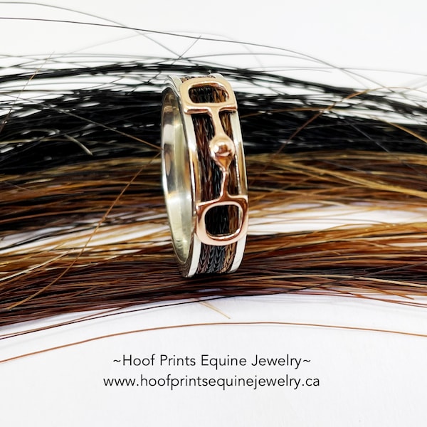 Custom Horsehair Bit Ring