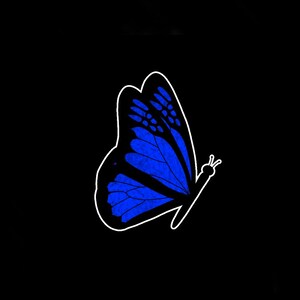Butterfly Vinyl Sticker