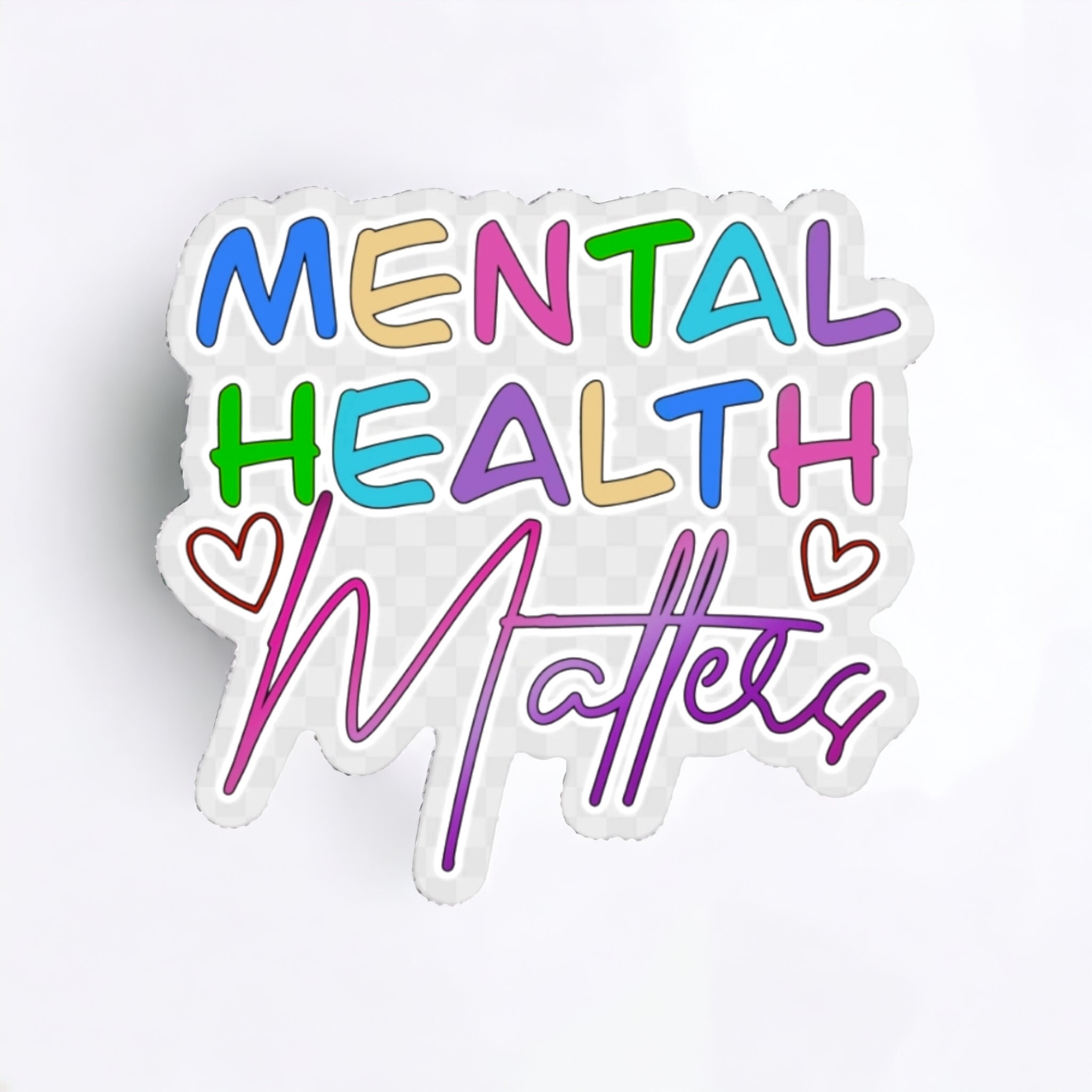 Mental Health Matters Vinyl Sticker - Etsy