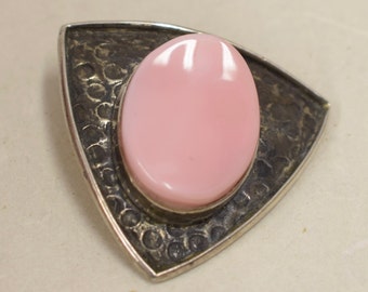 Pendant Sterling Silver Pink Shell Necklace