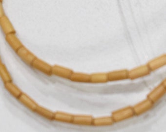 Beads Natural Wood Tubes Beads 4-5mm