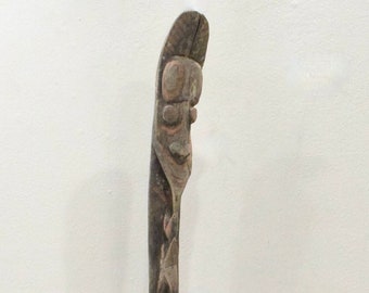 Papua New Guinea Figure One Leg Blackwater Lakes