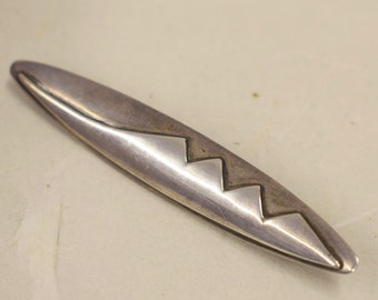 Pin Sterling Silver Leaf Lapel Pin