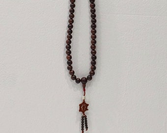 Necklace Buri Nut Mala Necklace 58"