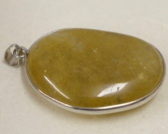 Pendant Baltic Amber Sterling Silver Pendant