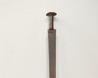 African Lobi Steel Sword Burkina Faso Ceremonial Lobi Sword