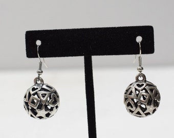 Earrings Silver Plated Drop Earrings