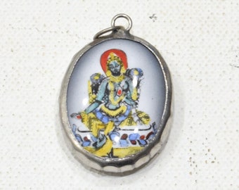 Pendant Spiritual Framed Picture Hindu Goddess Shiva