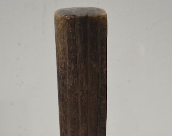 Papua New Guinea Tapa Cloth Wood Carved Beater