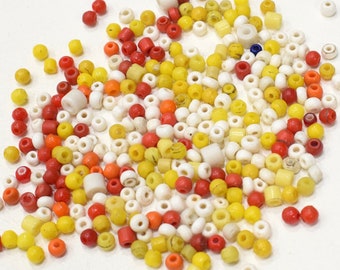 Beads African Assorted Glass Beads 5-6mm