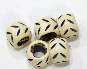 Beads Indonesian Carved Bone  Rings