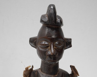 African Statue Yaka Tribe Congo Abstract Carved Figure Yaka Tribe