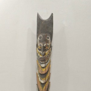 Papua New Guinea Carved Wood Blackwater Figure