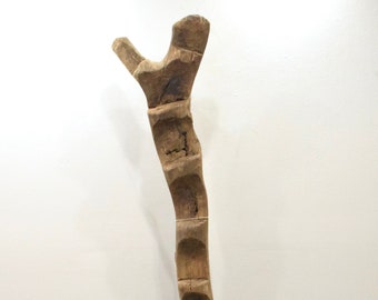 African Dogon Wood Step Granary Ladder Mali