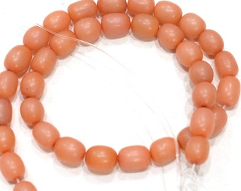 Beads Philippine Light Amber Buri Nut Beads