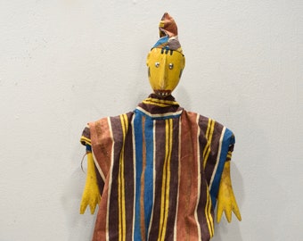 Statue African Bozo Bambara Marionette Puppet