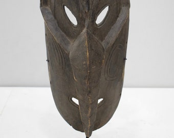 Papua New Guinea Mask Ancestor Angoram Mask