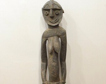 Papua New Guinea Nogwi Female Statue Waskuk Hills