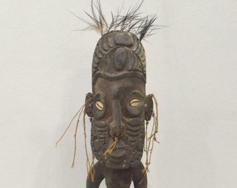 Papua New Guinea Wood Figure Mindimbit Village