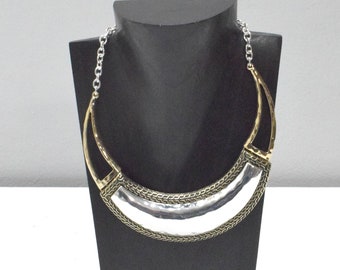 Silver Choker Style Necklace