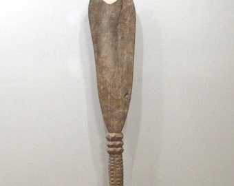African Gogo Tribe House Post Tanzania