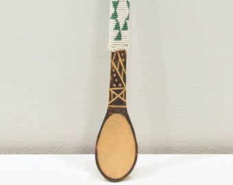 African Zulu Beaded Spoon South African Beaded RSA