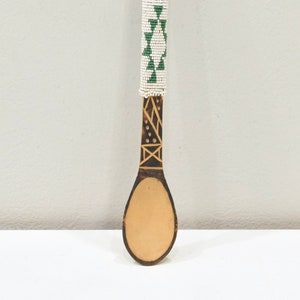 African Zulu Beaded Spoon South African Beaded RSA