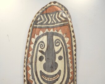 Papua New Guinea Large Old Shield Sepik River