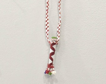 African Zulu Beaded Charm Necklace RSA
