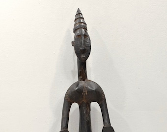 African Old Dogon Wood Statue Mali