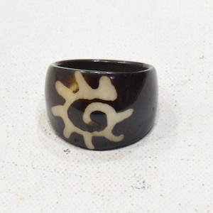 Ring Afrikansk batikbensring