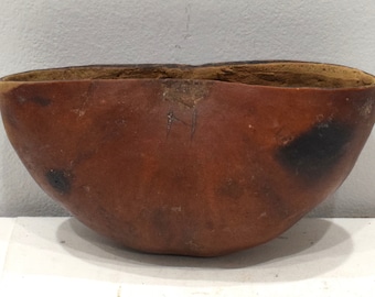 African Gourd GogoTribal Food  Bowl Vessel