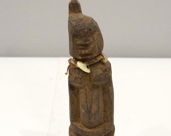 African Dogon Male Wood Statue Mali