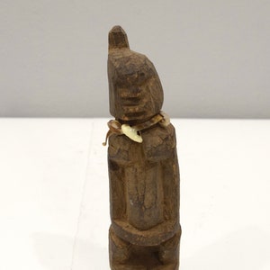 African Dogon Male Wood Statue Mali
