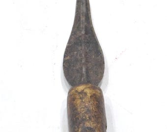 African Spear Tip Knife Samburu Tribe Kenya