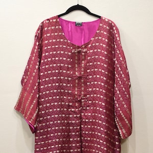 Jacket Silk Red Brocade Jacket