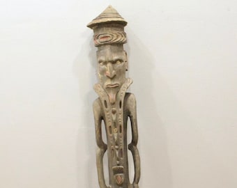 Papua New Guinea Wood Statue Kaminabit VIllage
