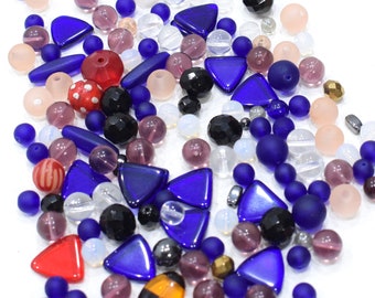 Beads Assorted Colorful Glass Beads 8-16mm