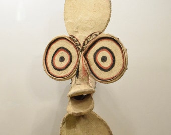 Papua New Guinea Mask Kavat Baining Mask New Britain