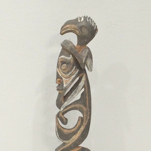 Papua New Guinea Carved Wood Blackwater Figure