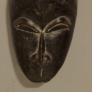 African Mask Baule Tribe Ivory Coast